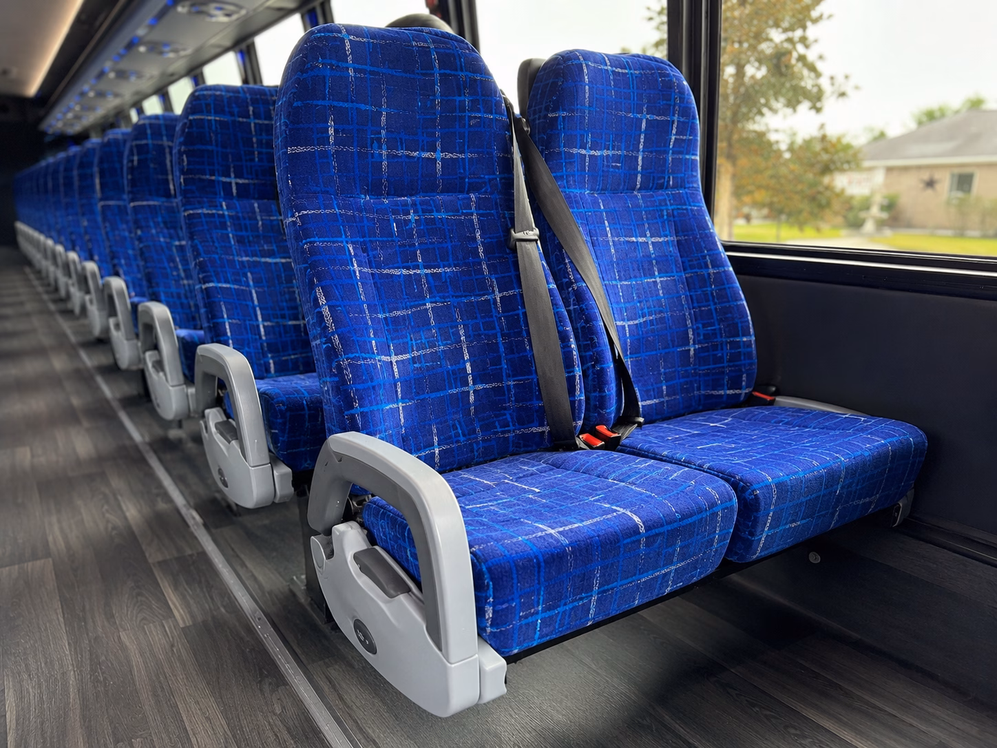 carlsbad charter bus interior