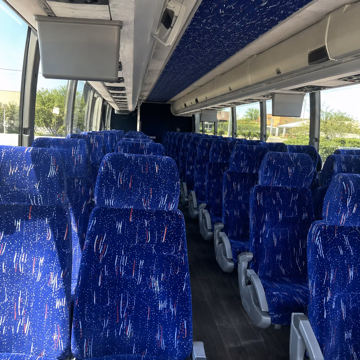 vista comfortable employee shuttle bus rentals in vista