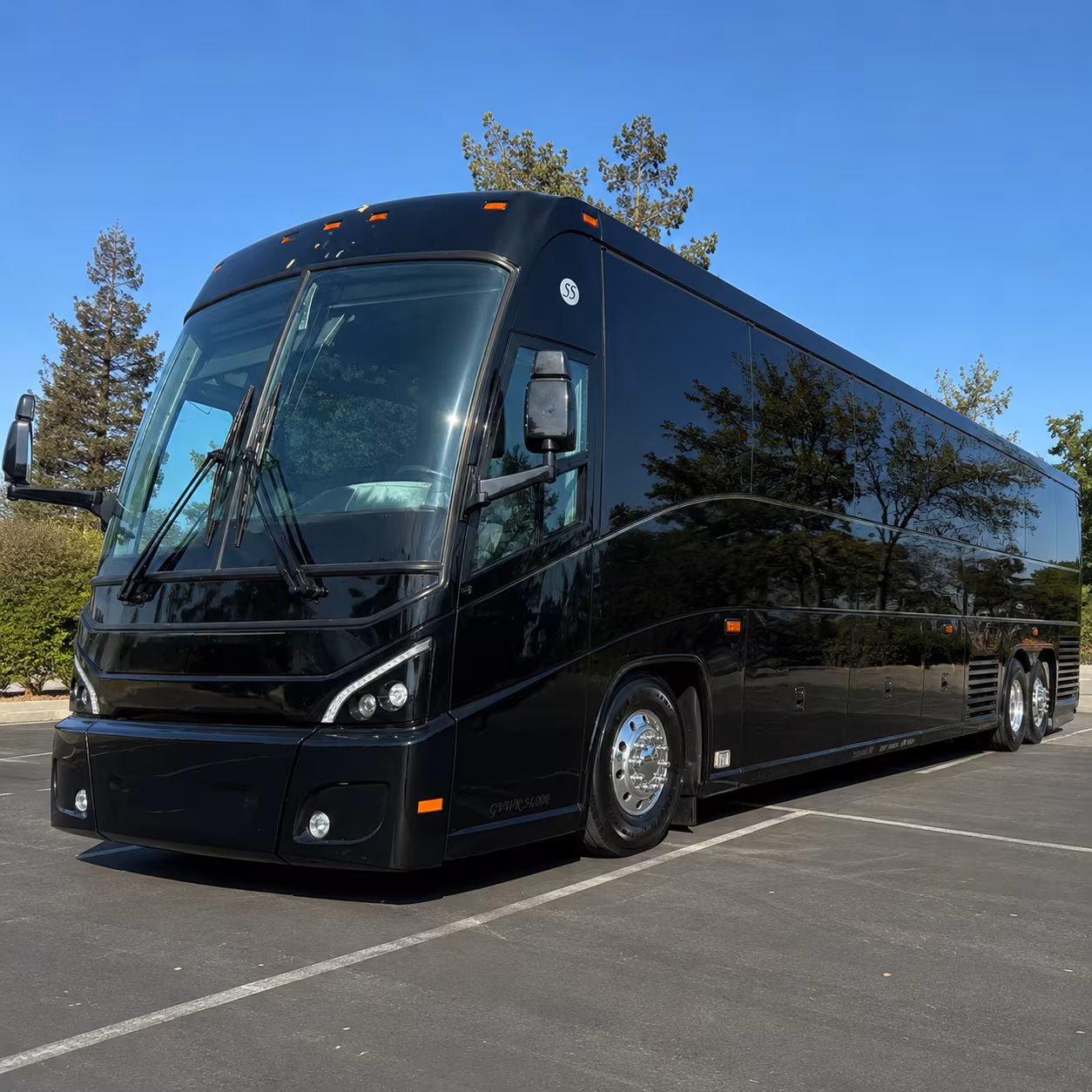 vista flexible charter bus rentals for vista wedding groups