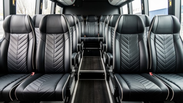 25 passenger minibus inside carlsbad