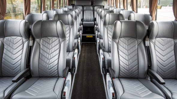 50 passenger charter bus interior oceanside