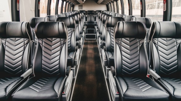 55 passenger charter bus rental vista