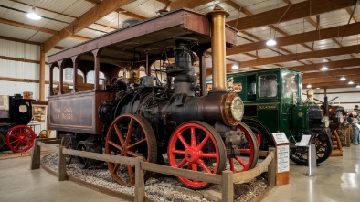 antique gas steam engine museum