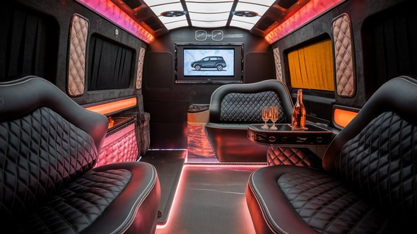 carlsbad party bus rental inside