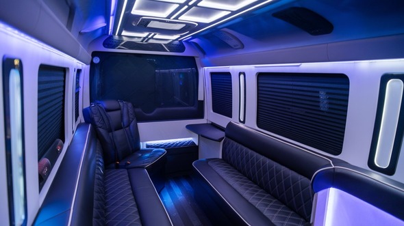 sprinter limo rental interior chula vista