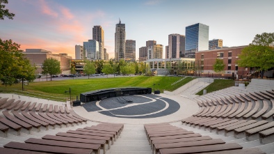 town square park amphitheater