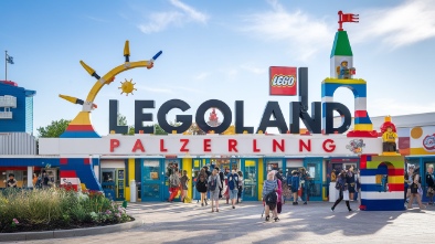 visit legoland with a private bus rental